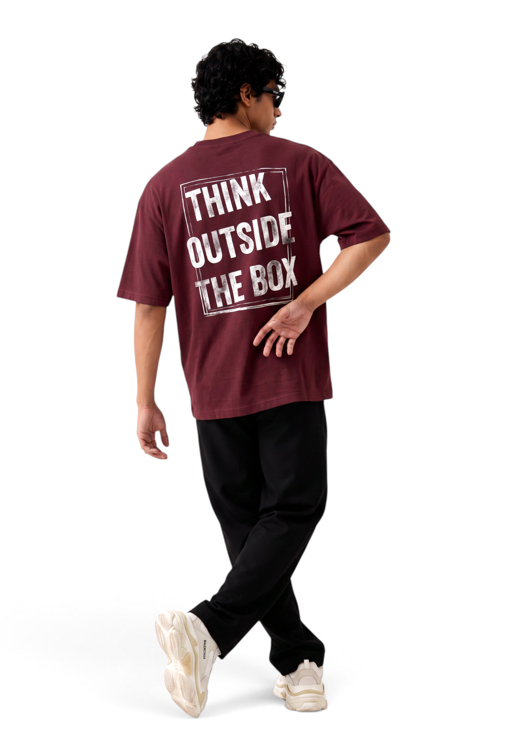 Beyond Tee – Deep Burgundy